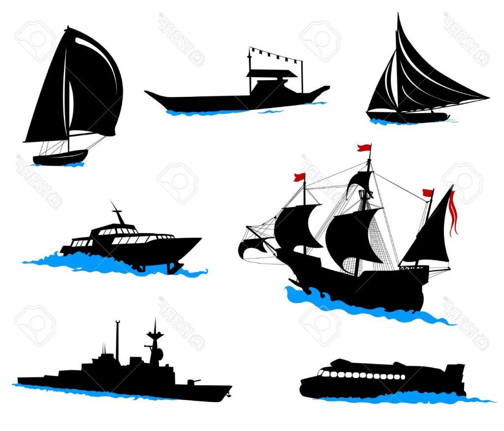 Silhouette Of Fishing Boat at GetDrawings | Free download Simple Ship Silhouette