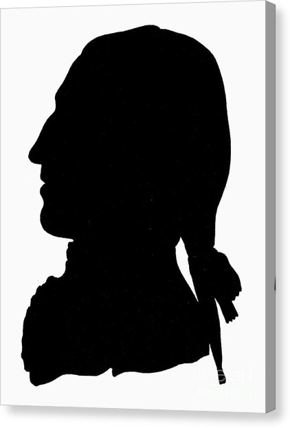 422x622 George Washington Portrait Canvas Prints