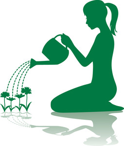 255x300 Free Watering Plants Clipart Image 0071 1002 1402 3324 People