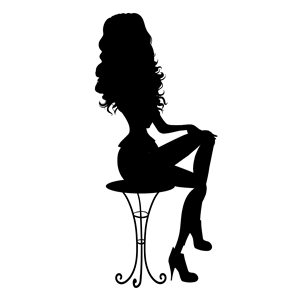 300x300 Sitting Woman Silhouette Clipart, Cliparts Of Sitting Woman