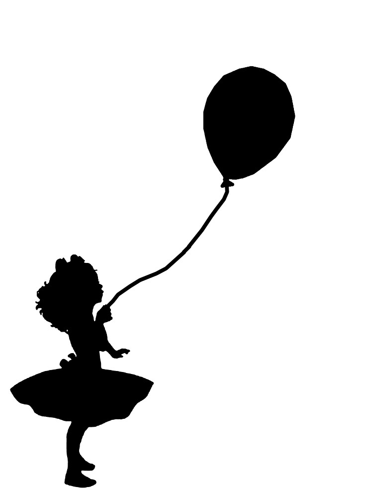 750x1000 Girl Holding Balloon By Amy101 Redbubble