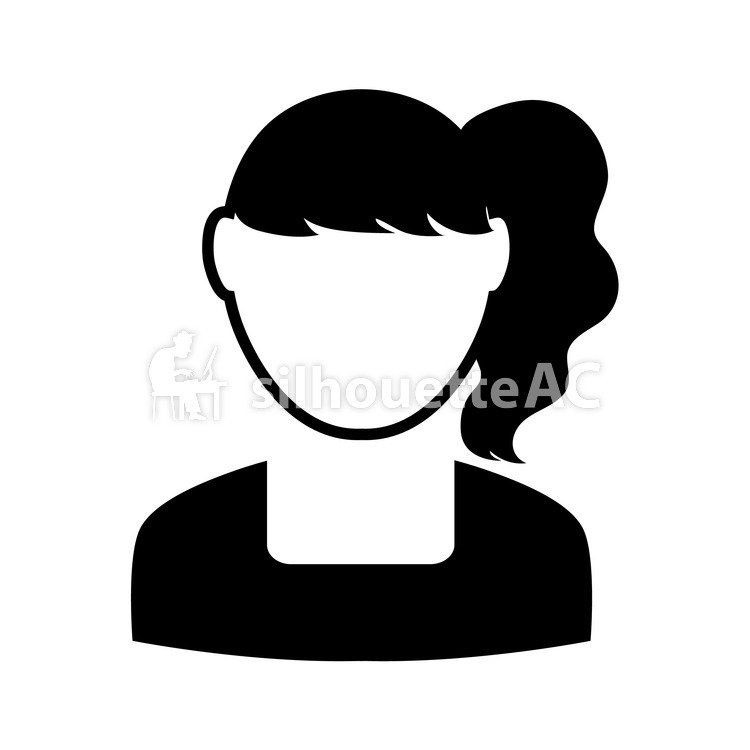 750x750 Free Silhouette Vector Lady, Woman, Outing