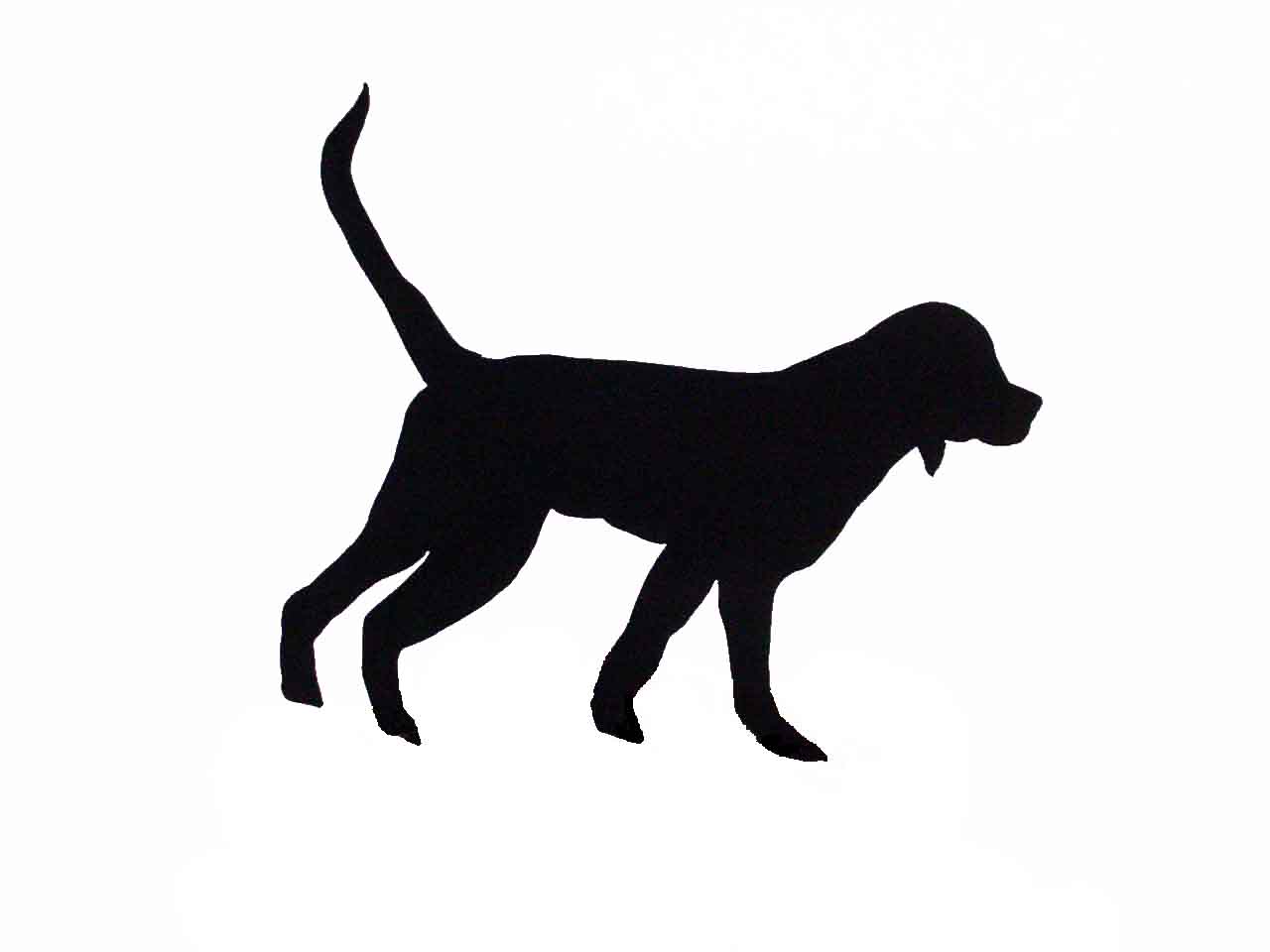 1280x960 Retriever Silhouette Vector