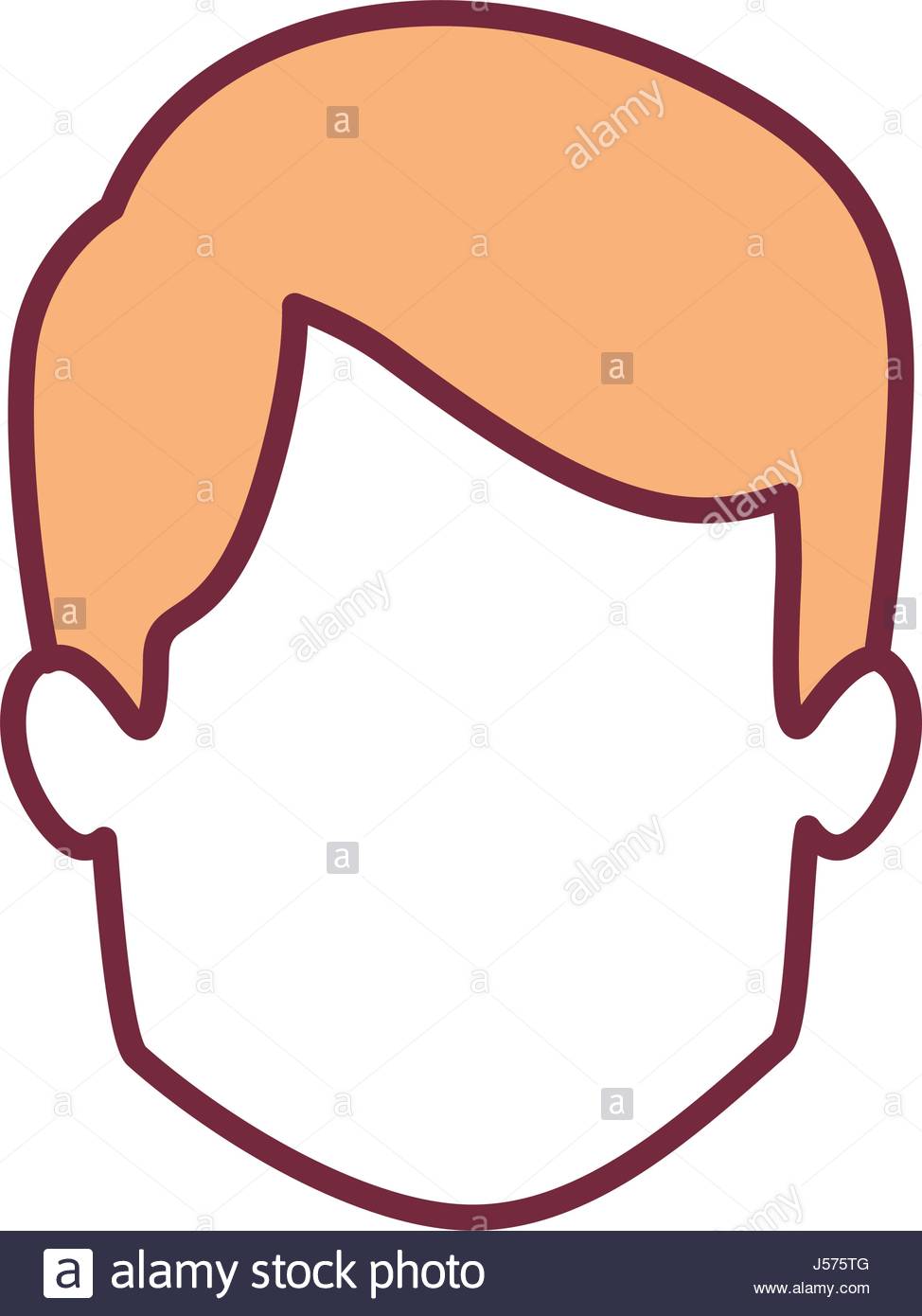 974x1390 Short Hair Clipart Silhouette Man'03745