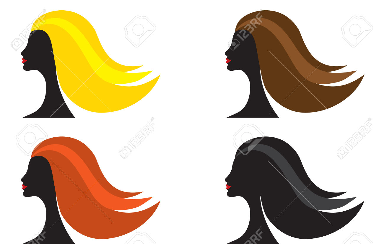 1300x828 Clipart Color Hair