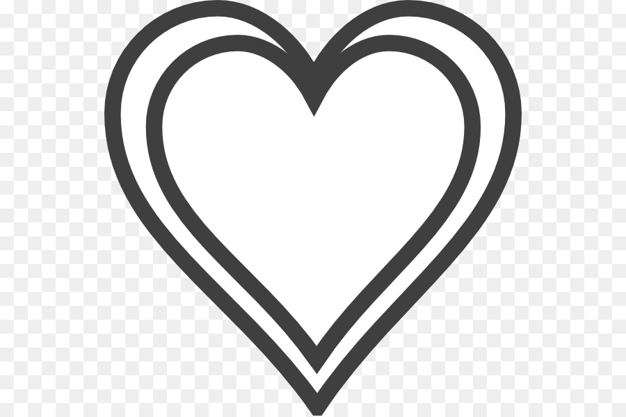 900x600 Heart Presentation Clip Art