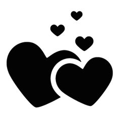 236x236 Loving Heart Silhouette Vector Free Download Silhouette Clip Art