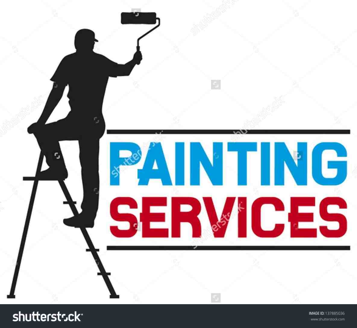 1185x1089 Man Painting House Clipart