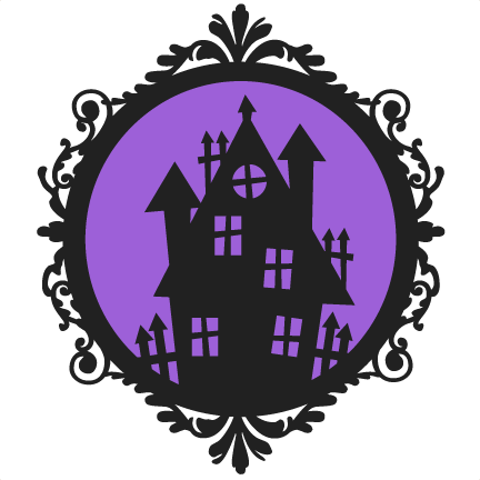 432x432 Free Halloween Haunted House Clipart