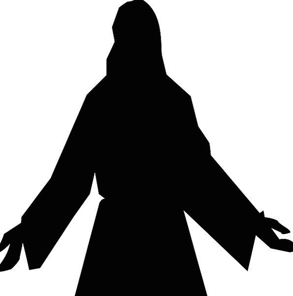 Silhouette Of Jesus Christ at GetDrawings | Free download