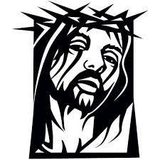 Silhouette Of Jesus Face at GetDrawings | Free download