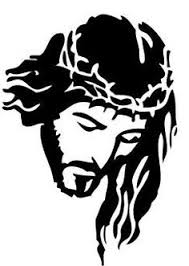 Silhouette Of Jesus Face at GetDrawings | Free download