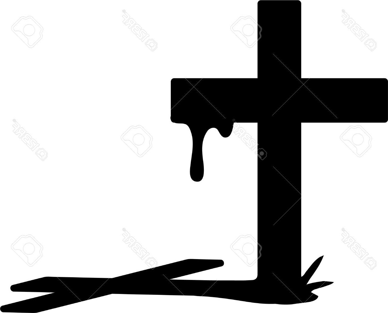 1300x1051 Top 10 Cross Silhouette Stock Vector Jesus Photos