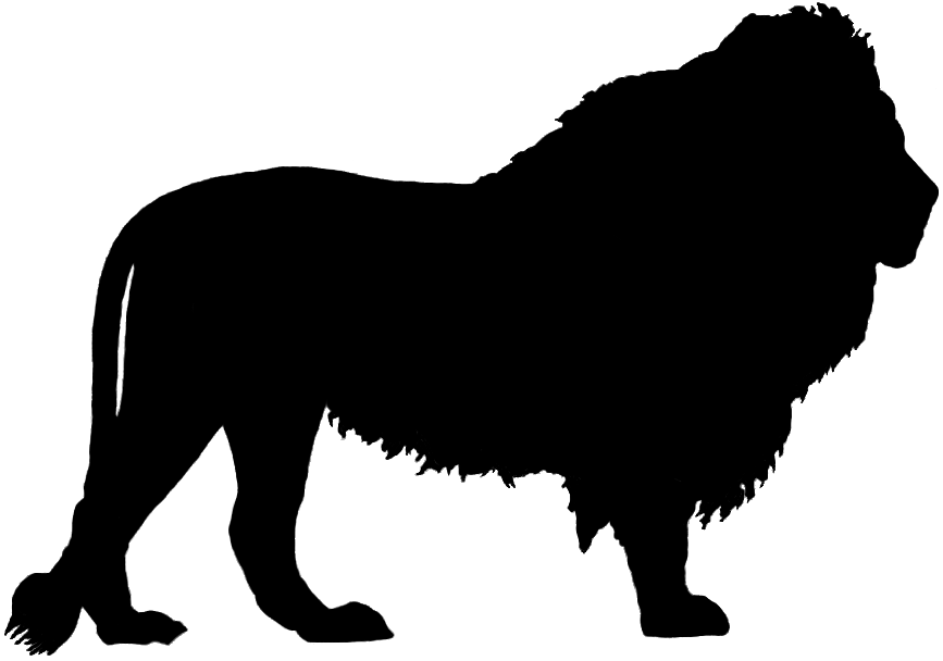 867x608 Free Lion King Silhouette, Hanslodge Clip Art Collection