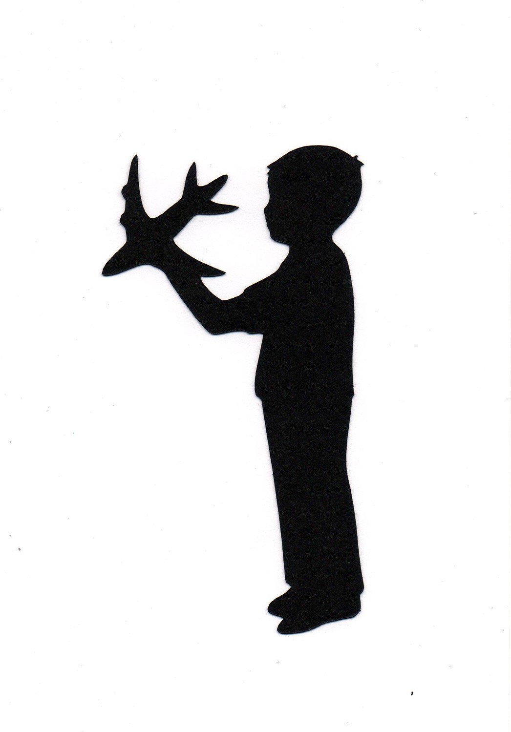 1046x1499 Boy Playing With Airplane Child Silhouette By Simplymadescrapbooks