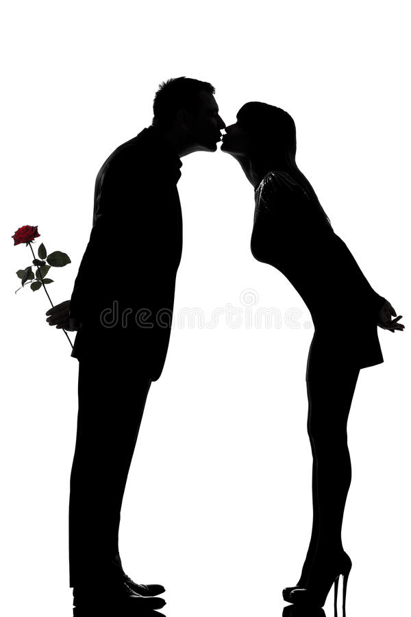 600x900 Man And Woman Kissing Silhouette