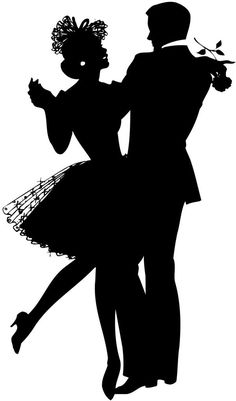 236x401 Man Woman Dancing Silhouette Silhouette