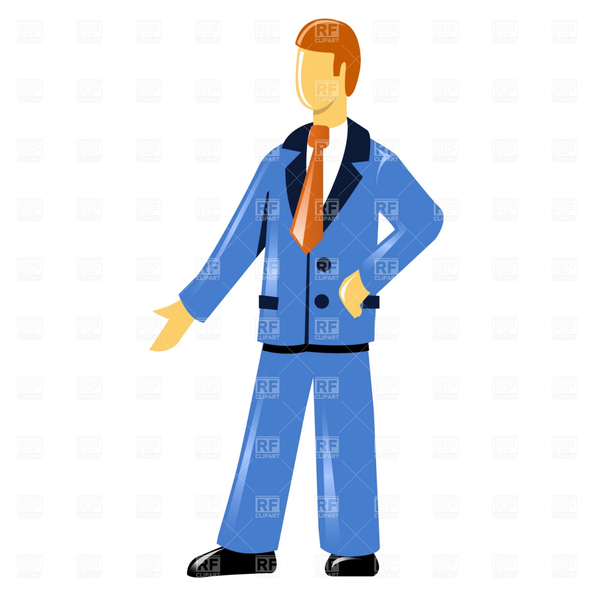 1200x1200 Clip Art Man In A Suit Clip Art