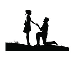 236x189 Marriage Proposal Silhouette Clipart