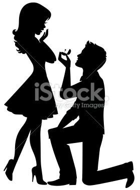 279x380 Printable Couples Shadow Sketches