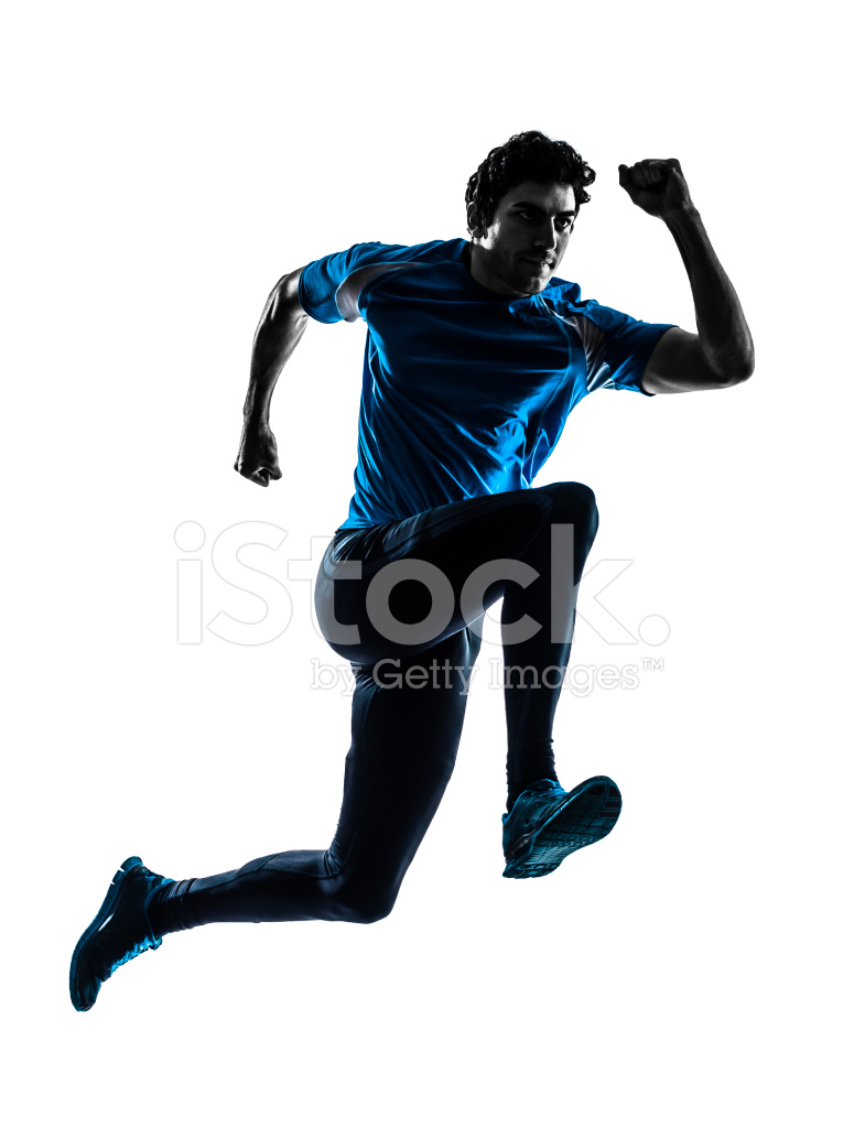765x1024 Man Runner Sprinter Jogger Silhouette Stock Photos