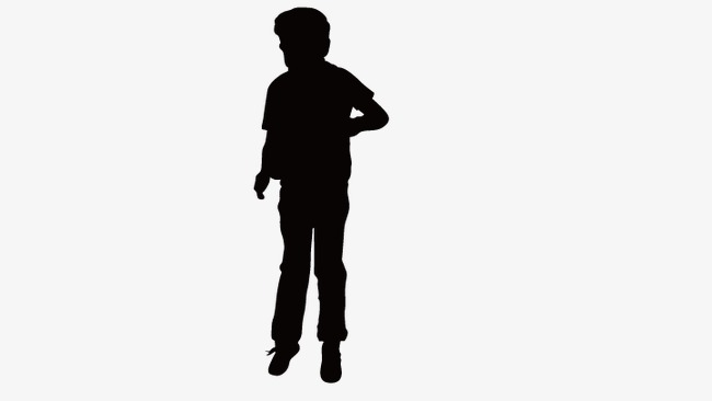 650x366 Man Standing, People Standing Silhouette, Silhouette Figures Png