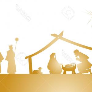 300x300 Christmas Nativity Scene Baby Jesus Manger Arenawp