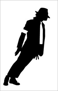 201x315 Michael Jackson Silhouette Car Decal Window Sticker
