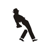 200x200 Michael Jackson Silhouette Car Window Sticker Black Vinyl Decal
