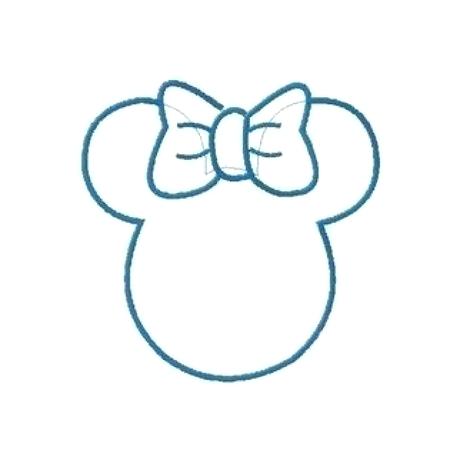 460x460 Mickey Mouse Head Silhouette
