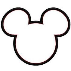 Silhouette Of Mickey Mouse Head at GetDrawings | Free download