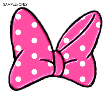 350x305 Minnie Mouse Bow Template Silhouette Clipart Sufficient