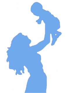 237x320 Mother And Baby Clipart Air