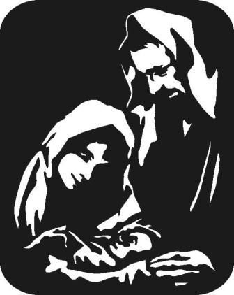 336x422 A Season Of Grace Silhouette Images, Silhouette And Nativity