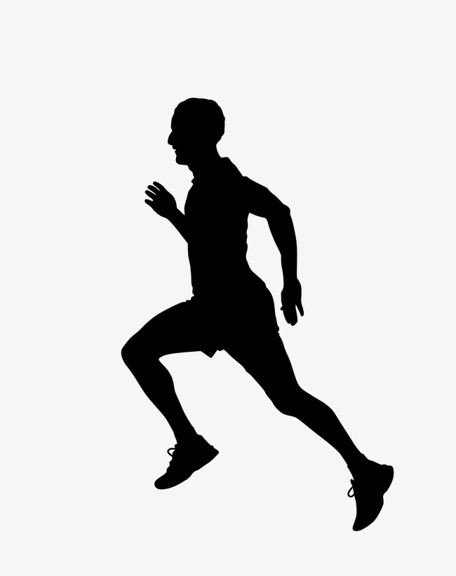 650x822 People Running, Silhouette Figures, Vector Silhouettes Png
