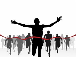 310x233 Set Of Running Elements People Silhouette Vector Free Vectors