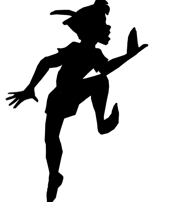 612x684 Peter Pan Silhouette Copy By Shirekat