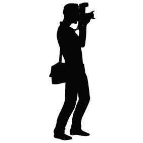 283x283 Photographer Silhouette Silhouette Of Photographer