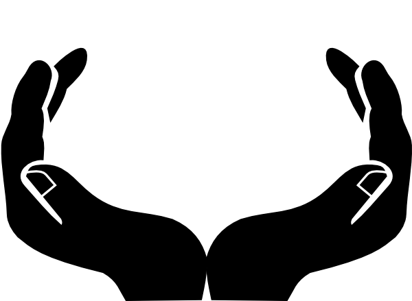 600x439 Silhouette Of Hands Opening