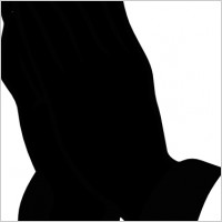 200x200 Best Photos Of Praying Hands Silhouettes Template