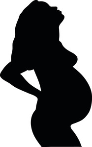 187x300 Free Pregnant Woman Clipart Image 0515 1007 1502 4226 People Clipart