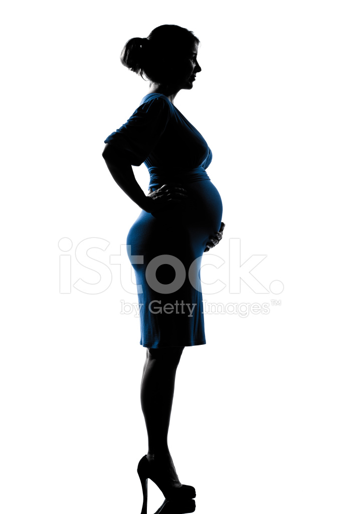 682x1024 Pregnant Woman Silhouette Stock Photos