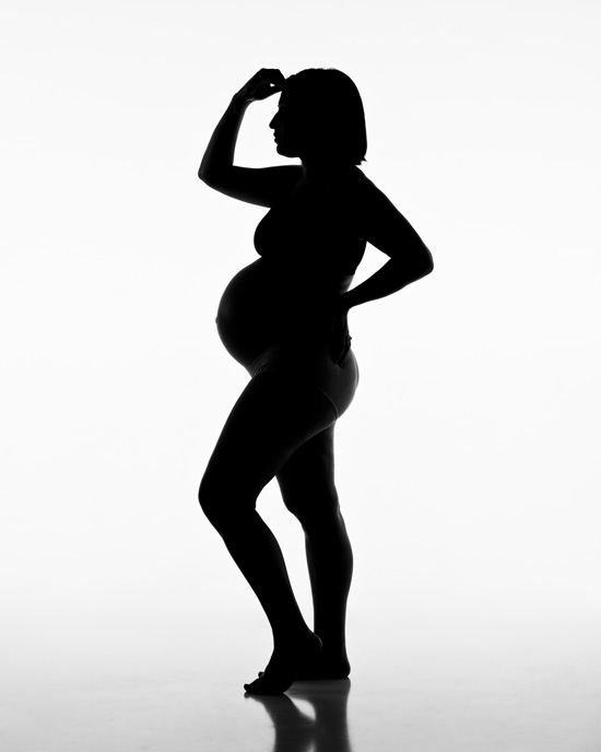 550x688 Silhouette Photos For Pregnancy