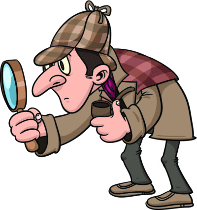 400x426 Sherlock Holmes Clipart