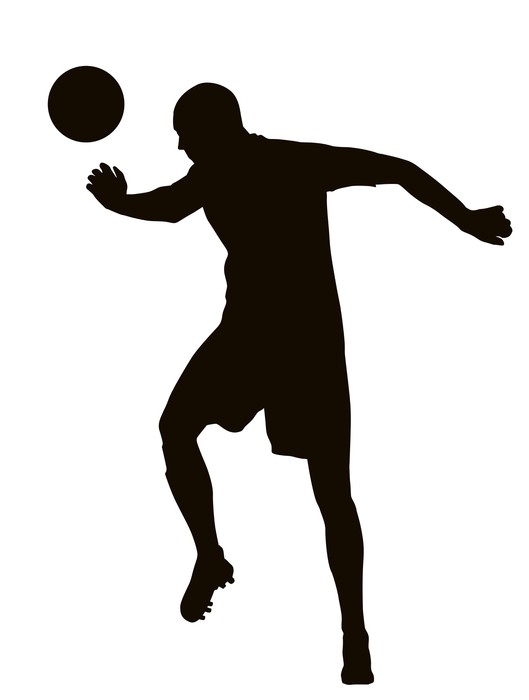 Silhouette Of Soccer Players at GetDrawings | Free download