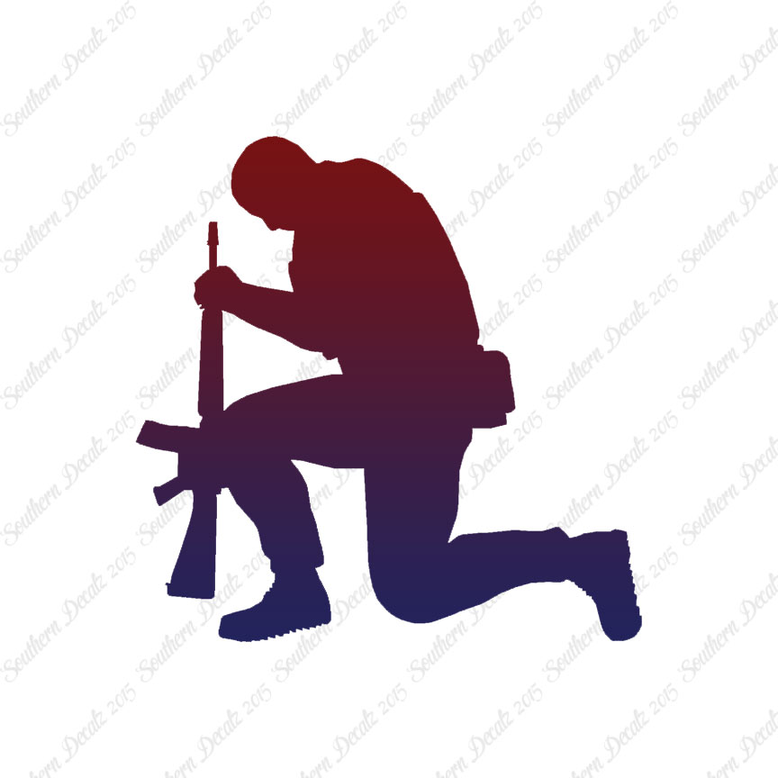 864x864 Soldier Kneeling Prayer