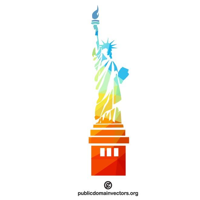 660x660 Statue Of Liberty Silhouette Vector