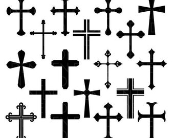 340x270 Cross Svgcross Svg Silhouette Filescrosses Vector Png Dxf