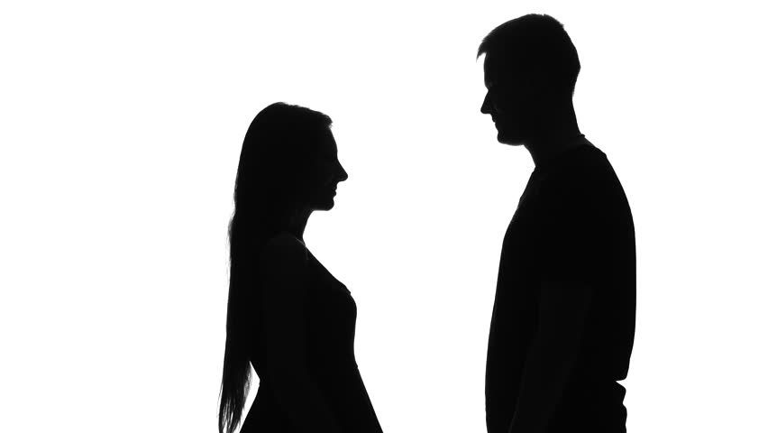 852x480 Silhouette Happy People Casual Dressed Enjoying Dancing Together