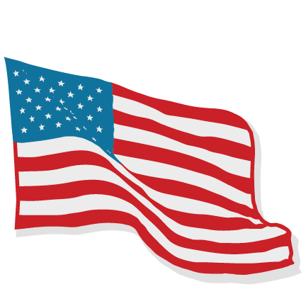 432x432 American Flag Svg Scrapbook Cut File Cute Clipart Files